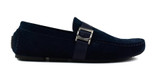 Men's Buckle Strap Loafer Navy