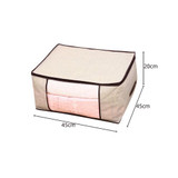 1PCs Quilt Clothes Bag Non Woven Fabric Storage