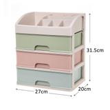 Large 3 Layers Makeup Organizer Drawer Cosmetic