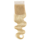 Beumax Blonde Body Wave Bundles With Closure Orange Brazilian Hair