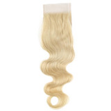 Beumax Blonde Body Wave Bundles With Closure Orange Brazilian Hair