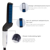 Multifunctional Hair Comb Brush Beard Straightener