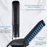 Multifunctional Hair Comb Brush Beard Straightener