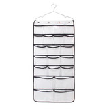 42 Pockets Dual Sided Hanging Closet Organizer