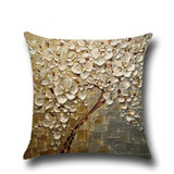 DIDIHOU 1PC 3D Soft Cotton Linen Cushion Cover 3D