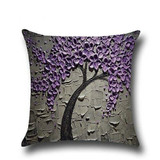 DIDIHOU 1PC 3D Soft Cotton Linen Cushion Cover 3D