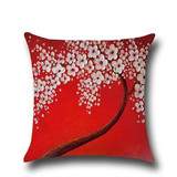 DIDIHOU 1PC 3D Soft Cotton Linen Cushion Cover 3D