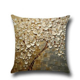 DIDIHOU 1PC 3D Soft Cotton Linen Cushion Cover 3D