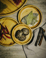 Natural Bamboo Plate 9" | 23 Cm