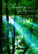 Single Cards: Sympathy Light In Forest (6 Pack)