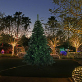 Seven point five ft Hinged Fir Pencil Artificial Christmas Tree