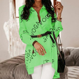 Casual Asymmetrical Women Blouse