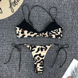Sexy Leopard Printed Bikini Set