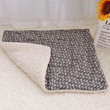 Soft Fleece Dog Bed Mat Warm Winter Puppy Cat