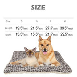 Soft Fleece Dog Bed Mat Warm Winter Puppy Cat