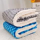Soft Fleece Dog Bed Mat Warm Winter Puppy Cat