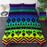 Geometric Ethnic Aztec Bedding Set