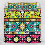 Geometric Ethnic Aztec Bedding Set