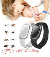 Ultrasonic Anti Mosquito Insect Pest Bugs Repellent Repeller Wrist Bracelet