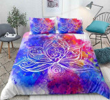 Bohemian Flower Pattern Bedding Set