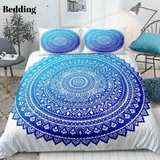 Bohemia Light Blue Bedding Set