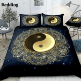 Galaxy Yin yang Bedding Set