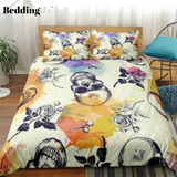Gothic Rose Skul Bedding Set