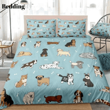 Cute Puppy Bedding Set