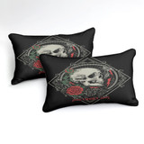 Rose Gothic Skull Bedding Set