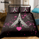 Romantic Tower Bedding Set