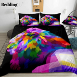 Watercolor Lion Bedding Set