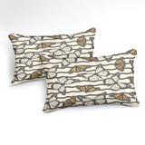 White Yellow Butterfly Bedding Set