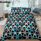 Cartoon Shark Bedding Set