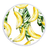 Banana Round Beach Towel Set