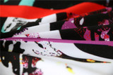 Colorful Lines Skull Bedding Set