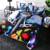 Alien Elephant By Pixie Cold Art Bedding Set