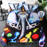Alien Elephant By Pixie Cold Art Bedding Set Alien Elephant By Pixie Cold Art Bedding Set
