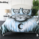 Lion Galaxy Bedding Set