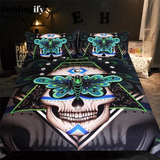Gothic Skull Bedding Set