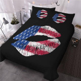 Stylish Lips Bedding Set