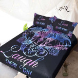 Glowing Elephant Bedding Set