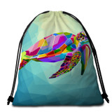 The Original Maui Sea Turtle Round Beach Towel Set