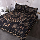 Egyptian Black and Gold SQS017614003 Bedding Set