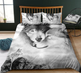 Wolves Family Bedding Set