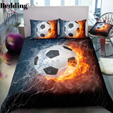 Flame Football Bedding Set