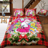 Santa Claus and Gift Bedding Set