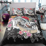 Traditional Dragon Bedding Set
