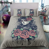 H3 Skull Bedding Set