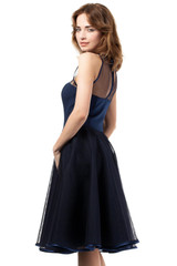 Navy Blue MOE Dresses
