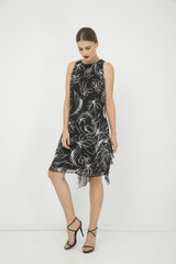 Frill Detail Sleeveless Dress